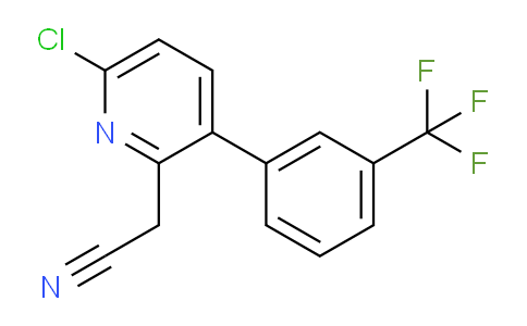 AM45469 | 1261579-54-7 | 6-Chloro-3-(3-(trifluoromethyl)phenyl)pyridine-2-acetonitrile