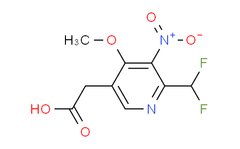 AM45473 | 1805613-45-9 | 2-(Difluoromethyl)-4-methoxy-3-nitropyridine-5-acetic acid