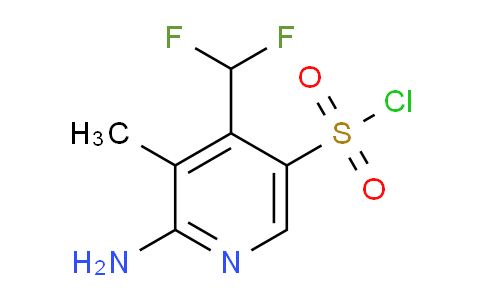 AM45475 | 1805144-54-0 | 2-Amino-4-(difluoromethyl)-3-methylpyridine-5-sulfonyl chloride