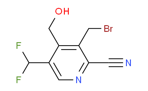 AM45477 | 1805578-22-6 | 3-(Bromomethyl)-2-cyano-5-(difluoromethyl)pyridine-4-methanol