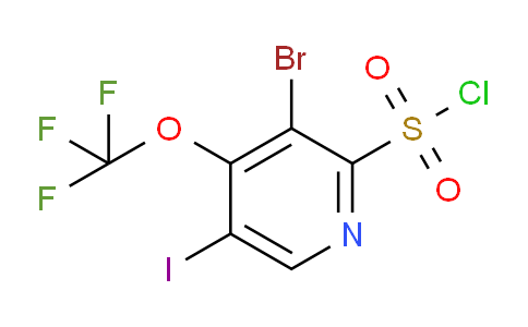 AM45479 | 1806176-18-0 | 3-Bromo-5-iodo-4-(trifluoromethoxy)pyridine-2-sulfonyl chloride