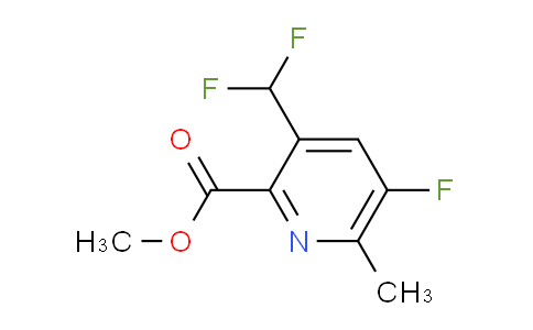 AM45481 | 1805617-63-3 | Methyl 3-(difluoromethyl)-5-fluoro-6-methylpyridine-2-carboxylate