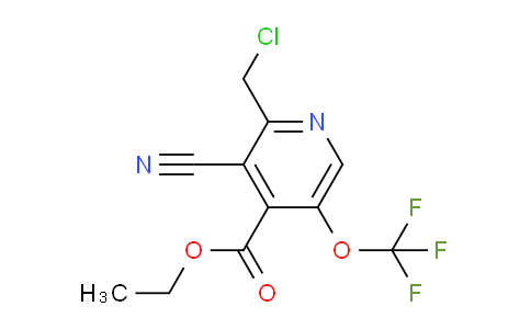 AM45483 | 1803939-60-7 | Ethyl 2-(chloromethyl)-3-cyano-5-(trifluoromethoxy)pyridine-4-carboxylate