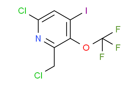 6-Chloro-2-(chloromethyl)-4-iodo-3-(trifluoromethoxy)pyridine