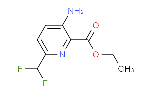 Ethyl 3-amino-6-(difluoromethyl)pyridine-2-carboxylate