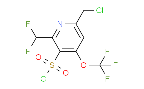 AM45497 | 1803993-18-1 | 6-(Chloromethyl)-2-(difluoromethyl)-4-(trifluoromethoxy)pyridine-3-sulfonyl chloride