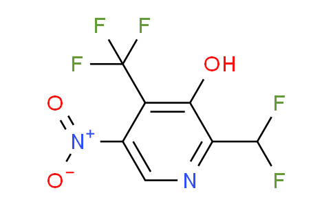 AM45498 | 1805545-75-8 | 2-(Difluoromethyl)-3-hydroxy-5-nitro-4-(trifluoromethyl)pyridine