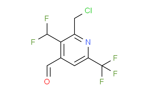 AM45499 | 1361691-61-3 | 2-(Chloromethyl)-3-(difluoromethyl)-6-(trifluoromethyl)pyridine-4-carboxaldehyde