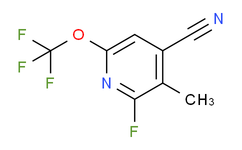 AM45502 | 1804562-75-1 | 4-Cyano-2-fluoro-3-methyl-6-(trifluoromethoxy)pyridine