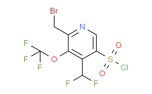 AM45505 | 1804370-47-5 | 2-(Bromomethyl)-4-(difluoromethyl)-3-(trifluoromethoxy)pyridine-5-sulfonyl chloride