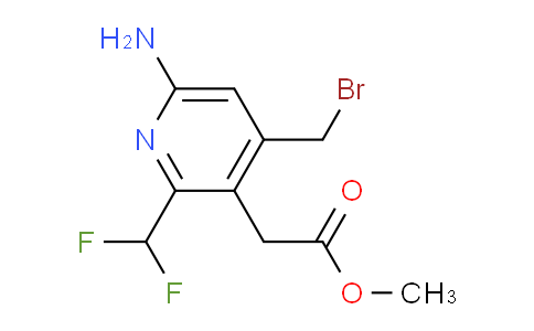 AM45507 | 1806801-36-4 | Methyl 6-amino-4-(bromomethyl)-2-(difluoromethyl)pyridine-3-acetate
