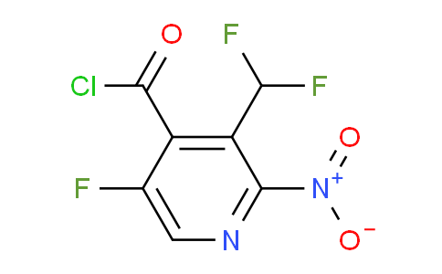 AM45509 | 1804939-82-9 | 3-(Difluoromethyl)-5-fluoro-2-nitropyridine-4-carbonyl chloride