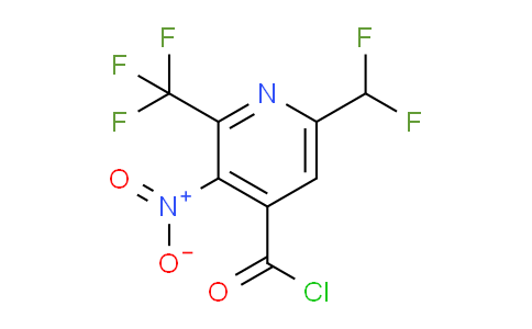 AM45512 | 1361919-20-1 | 6-(Difluoromethyl)-3-nitro-2-(trifluoromethyl)pyridine-4-carbonyl chloride