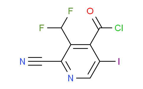 AM45529 | 1806951-44-9 | 2-Cyano-3-(difluoromethyl)-5-iodopyridine-4-carbonyl chloride