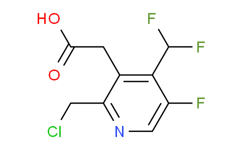 AM45544 | 1807069-07-3 | 2-(Chloromethyl)-4-(difluoromethyl)-5-fluoropyridine-3-acetic acid