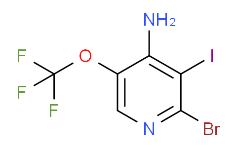AM45547 | 1804587-38-9 | 4-Amino-2-bromo-3-iodo-5-(trifluoromethoxy)pyridine