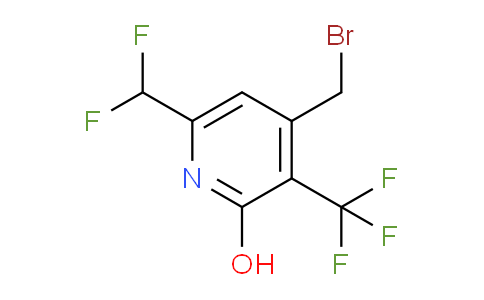 AM45550 | 1805500-57-5 | 4-(Bromomethyl)-6-(difluoromethyl)-2-hydroxy-3-(trifluoromethyl)pyridine
