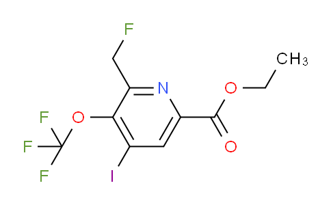 AM45551 | 1804358-11-9 | Ethyl 2-(fluoromethyl)-4-iodo-3-(trifluoromethoxy)pyridine-6-carboxylate