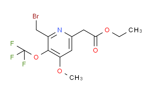 AM45552 | 1806764-57-7 | Ethyl 2-(bromomethyl)-4-methoxy-3-(trifluoromethoxy)pyridine-6-acetate