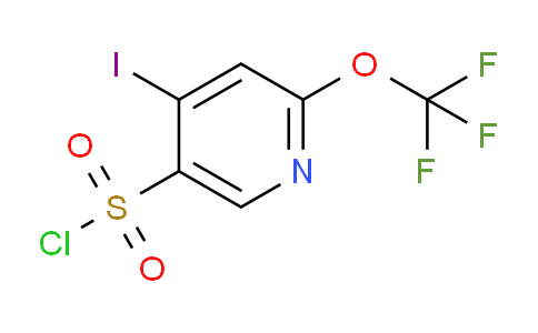 4-Iodo-2-(trifluoromethoxy)pyridine-5-sulfonyl chloride