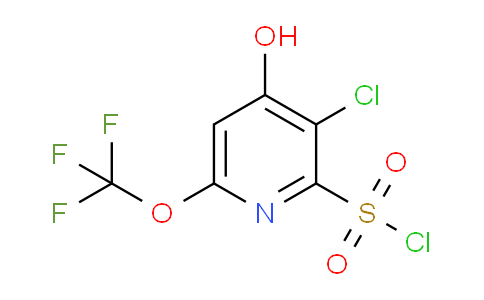 AM45560 | 1804549-81-2 | 3-Chloro-4-hydroxy-6-(trifluoromethoxy)pyridine-2-sulfonyl chloride