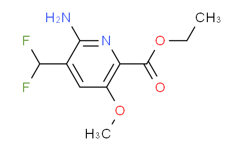 AM45567 | 1804683-87-1 | Ethyl 2-amino-3-(difluoromethyl)-5-methoxypyridine-6-carboxylate