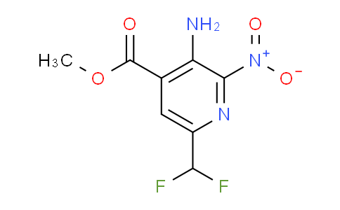 AM45573 | 1804686-68-7 | Methyl 3-amino-6-(difluoromethyl)-2-nitropyridine-4-carboxylate