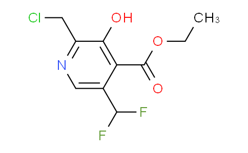 AM45575 | 1805069-36-6 | Ethyl 2-(chloromethyl)-5-(difluoromethyl)-3-hydroxypyridine-4-carboxylate