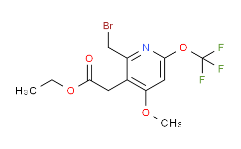 AM45577 | 1805160-34-2 | Ethyl 2-(bromomethyl)-4-methoxy-6-(trifluoromethoxy)pyridine-3-acetate