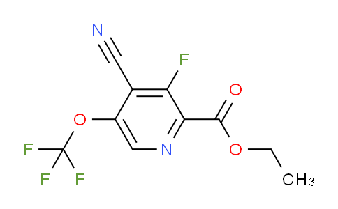 AM45581 | 1806155-97-4 | Ethyl 4-cyano-3-fluoro-5-(trifluoromethoxy)pyridine-2-carboxylate