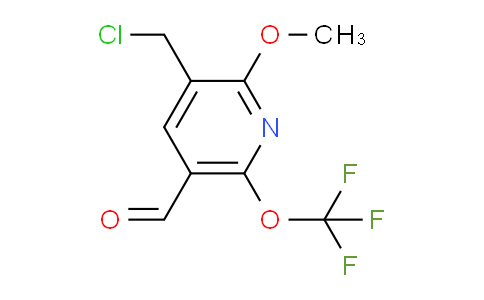 AM45582 | 1804476-12-7 | 3-(Chloromethyl)-2-methoxy-6-(trifluoromethoxy)pyridine-5-carboxaldehyde