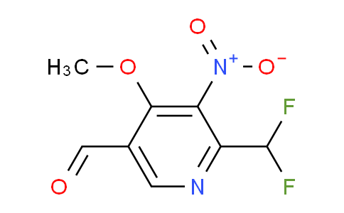 2-(Difluoromethyl)-4-methoxy-3-nitropyridine-5-carboxaldehyde