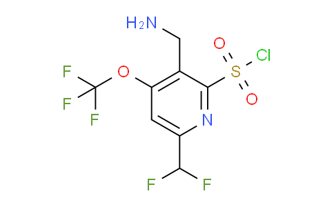 AM45591 | 1806189-82-1 | 3-(Aminomethyl)-6-(difluoromethyl)-4-(trifluoromethoxy)pyridine-2-sulfonyl chloride