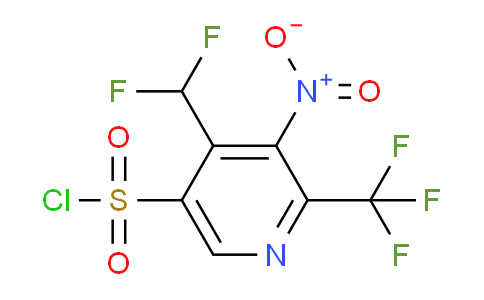 AM45592 | 1361698-03-4 | 4-(Difluoromethyl)-3-nitro-2-(trifluoromethyl)pyridine-5-sulfonyl chloride