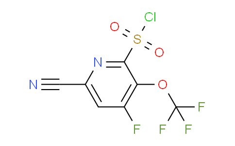 AM45597 | 1803703-01-6 | 6-Cyano-4-fluoro-3-(trifluoromethoxy)pyridine-2-sulfonyl chloride