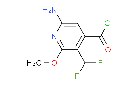 AM45600 | 1806796-15-5 | 6-Amino-3-(difluoromethyl)-2-methoxypyridine-4-carbonyl chloride