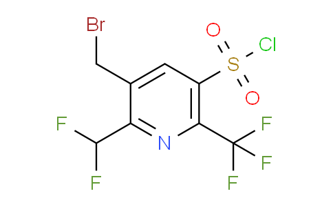 AM45606 | 1361819-41-1 | 3-(Bromomethyl)-2-(difluoromethyl)-6-(trifluoromethyl)pyridine-5-sulfonyl chloride