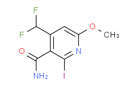 AM45610 | 1806949-11-0 | 4-(Difluoromethyl)-2-iodo-6-methoxypyridine-3-carboxamide
