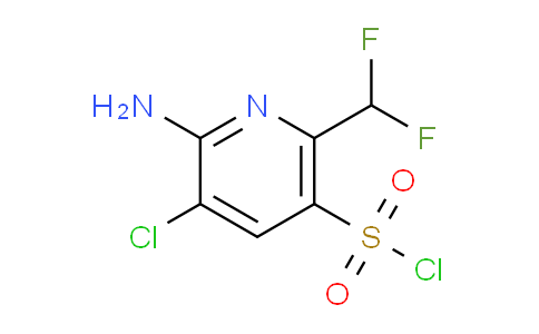 AM45618 | 1804697-54-8 | 2-Amino-3-chloro-6-(difluoromethyl)pyridine-5-sulfonyl chloride