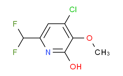 AM45623 | 1805379-59-2 | 4-Chloro-6-(difluoromethyl)-2-hydroxy-3-methoxypyridine
