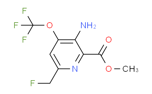 AM45625 | 1804467-16-0 | Methyl 3-amino-6-(fluoromethyl)-4-(trifluoromethoxy)pyridine-2-carboxylate