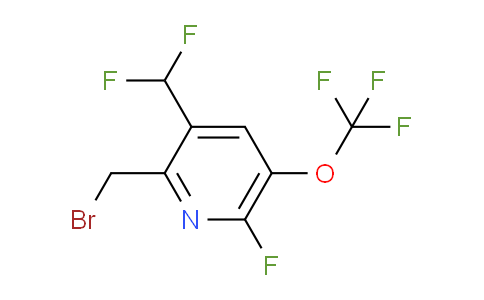 AM45636 | 1803686-41-0 | 2-(Bromomethyl)-3-(difluoromethyl)-6-fluoro-5-(trifluoromethoxy)pyridine