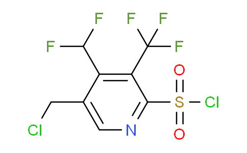 AM45638 | 1361823-65-5 | 5-(Chloromethyl)-4-(difluoromethyl)-3-(trifluoromethyl)pyridine-2-sulfonyl chloride