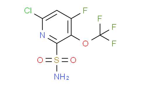 AM45642 | 1806121-59-4 | 6-Chloro-4-fluoro-3-(trifluoromethoxy)pyridine-2-sulfonamide