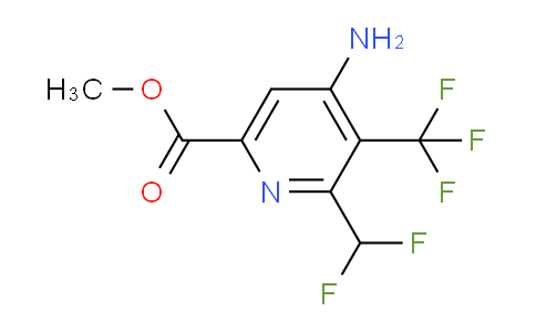 AM45646 | 1806019-46-4 | Methyl 4-amino-2-(difluoromethyl)-3-(trifluoromethyl)pyridine-6-carboxylate