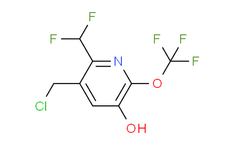 AM45649 | 1804828-96-3 | 3-(Chloromethyl)-2-(difluoromethyl)-5-hydroxy-6-(trifluoromethoxy)pyridine