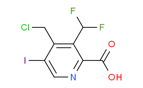 AM45654 | 1806024-71-4 | 4-(Chloromethyl)-3-(difluoromethyl)-5-iodopyridine-2-carboxylic acid