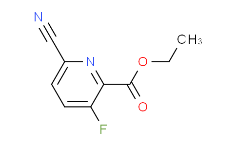Ethyl 6-cyano-3-fluoropicolinate