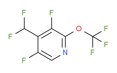 3,5-Difluoro-4-(difluoromethyl)-2-(trifluoromethoxy)pyridine