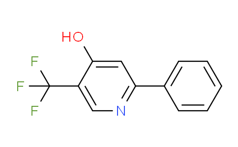 AM45665 | 1806475-10-4 | 4-Hydroxy-2-phenyl-5-(trifluoromethyl)pyridine